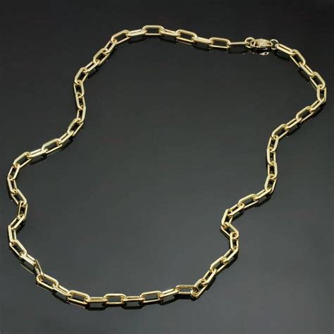 men's cartier necklace|cartier men's gold chain necklace.